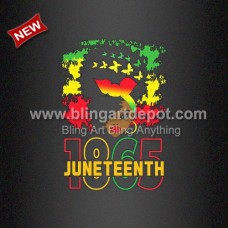 Washable Juneteenth Dtf Heat Decals Printing Custom T-shirt