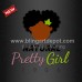 AKA 1908 Printable Vinyl Heat Transfer Natural Pretty Girl Custom Order