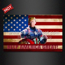 Keep America Great Heat Printed Vinyl Wholesale TRUMP Transfers