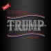 Custom Design Keep America Great Rhinestone Iron on Trump Transfers