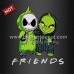 Grinch Friends Heat Transfers White Ink Iron Ons
