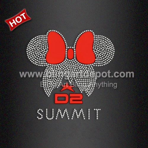 Iron ons Rhinestone Transfer D2 SUMMIT 2024 Custom Transfers